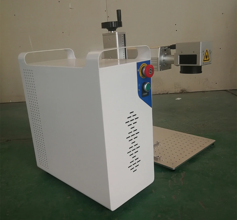 20W 30W 50W Portable Mini Fiber Laser Marking Machine for Metal