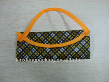 Custom velvet suede jewelry pouch