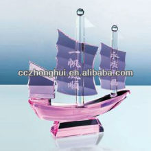 New design crystal ship model