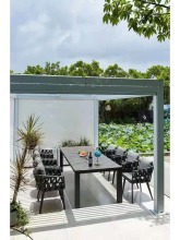 sun louvre pergolas awning backyard patio