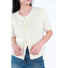 Sweater Lengan Pendek Lengan Lengan Krew