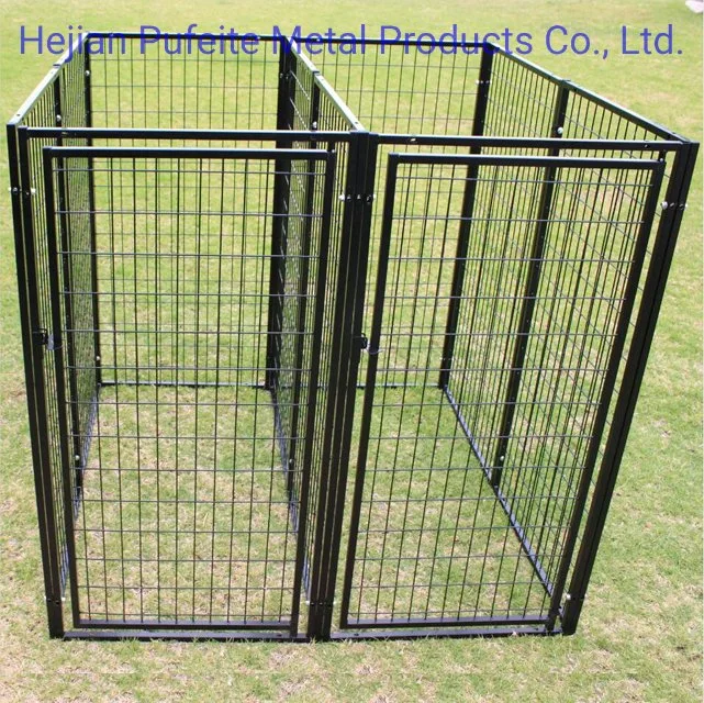 2.4 X 1.2 X 1.8 M Galvanised Steel New Pet Dog Kennel Run Enclosure.