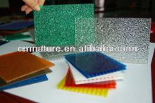 solid embossed polycarbonate sheet