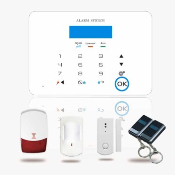 GSM&PSTN intelligent wireless gsm home alarm system