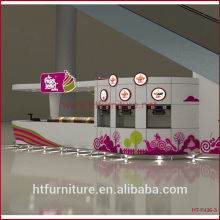 Free Ice Cream yoghurt Bubble Tea Kiosk design