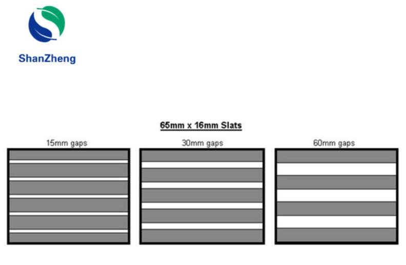 Aluminum Slat Fence Residential Metal fence