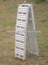 Double Aluminium Folding Loading Motorcycle Ramp with 1500lbs/pair loading capaity