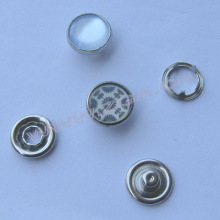 prong Snap Button with fashion pearl cap