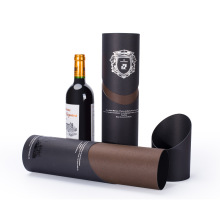 Cilindro Whisky Tube Caja de copa de vino