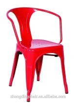 A-55 Metal stool for dining room, colorful chair