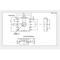 9 contact corresponding to vertical type Rotary switch