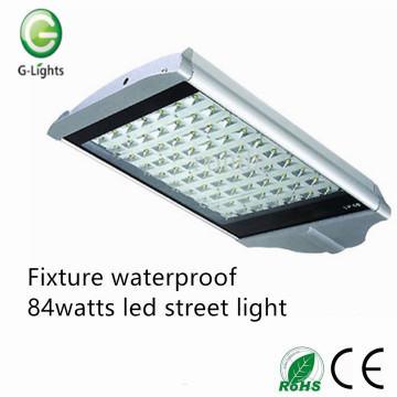 Fixture waterproof 84watts led street light