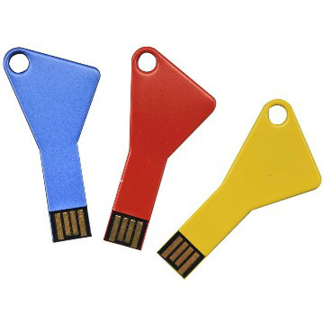 key shape usb drive colorful usb key