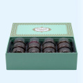 Rigide kartonnen dozen 12 macarons aangepast logo