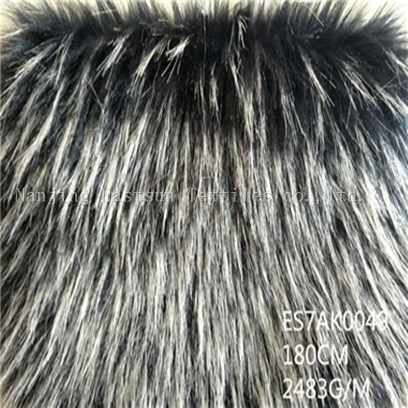 Long Pile Faux Raccoon Fur Es7ak0037