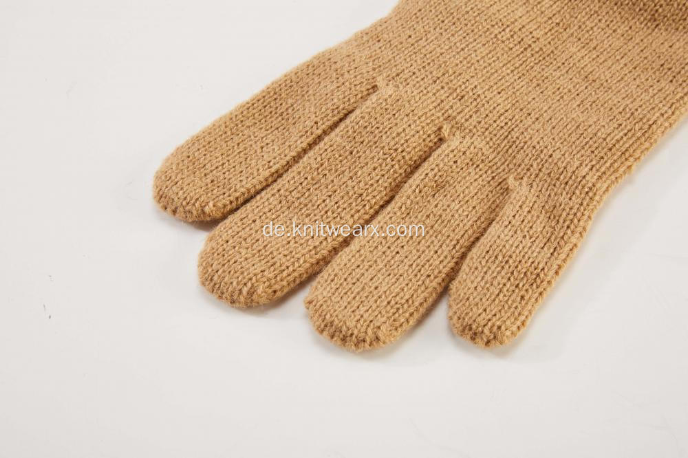 Jungen Mädchen Gestrickte Vollfinger Winter Warme Handschuhe