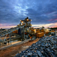 Smart Iron Ore Processing System with AI Optimization