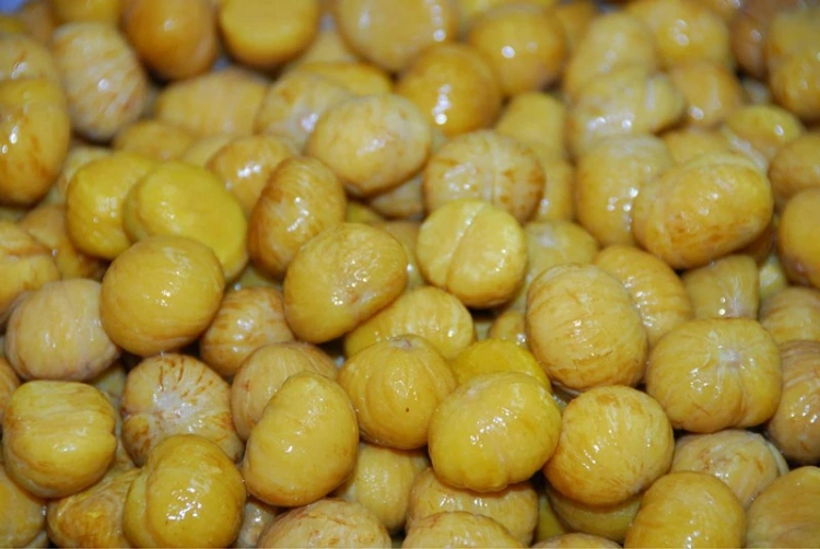 IQF Frozen Roasted Peeled Chestnut