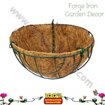 Alibaba Express Factory Supply Coco Liner Hanging Planter,Metal Wire Hanging Basket Planter