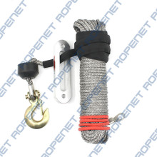 Synthetic Winch Rope Winch Line with Protective Sleeve