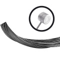 Black PTFE material 170 cm slick brake cable