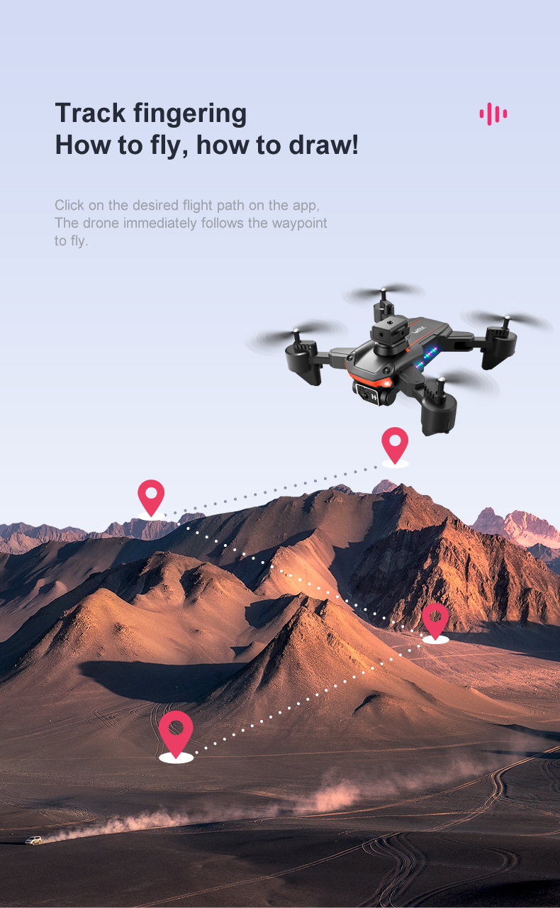 KY603 Professional HD 4K aerial photography of UAV remote control aircraft