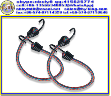 Elastic rope hook , elastic cord with hook , elastic luggage rope