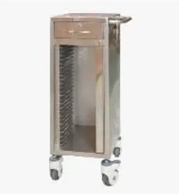 Professional Team High Quality Hospital Medical Record Trolley