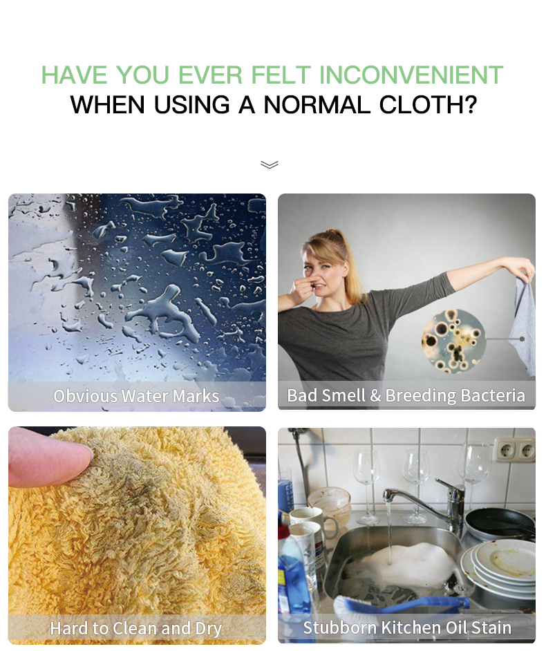 dish cleaning rags