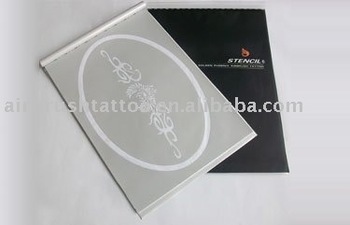 spray tattoo stencil book