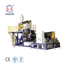 Hdpe Large Diameter Hollow Wall Winding Pipe Machine Production Line