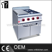 VNTK006 Commercial Gas Range With 4-Burner & Oven/Gas Range Oven/Gas Range With 4 Burner & Oven With Griddle Plate