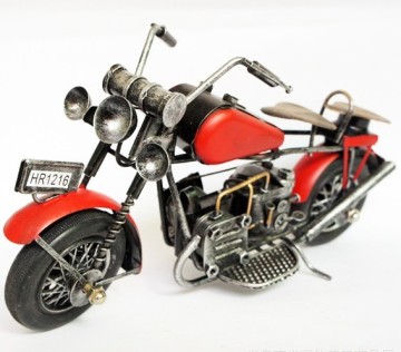 Metal art decorative motorcycle
