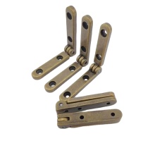 Wholesale Bronze Anti-Brass Jewelry Wooden Boxes with Concealed Metal Hinges