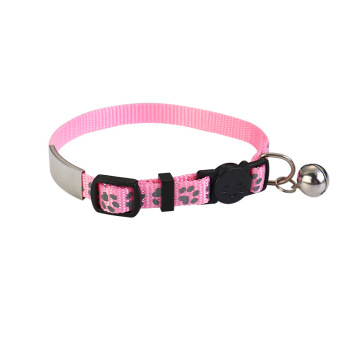 Nylon Cat Collars with Bell Reflective Safety Collars