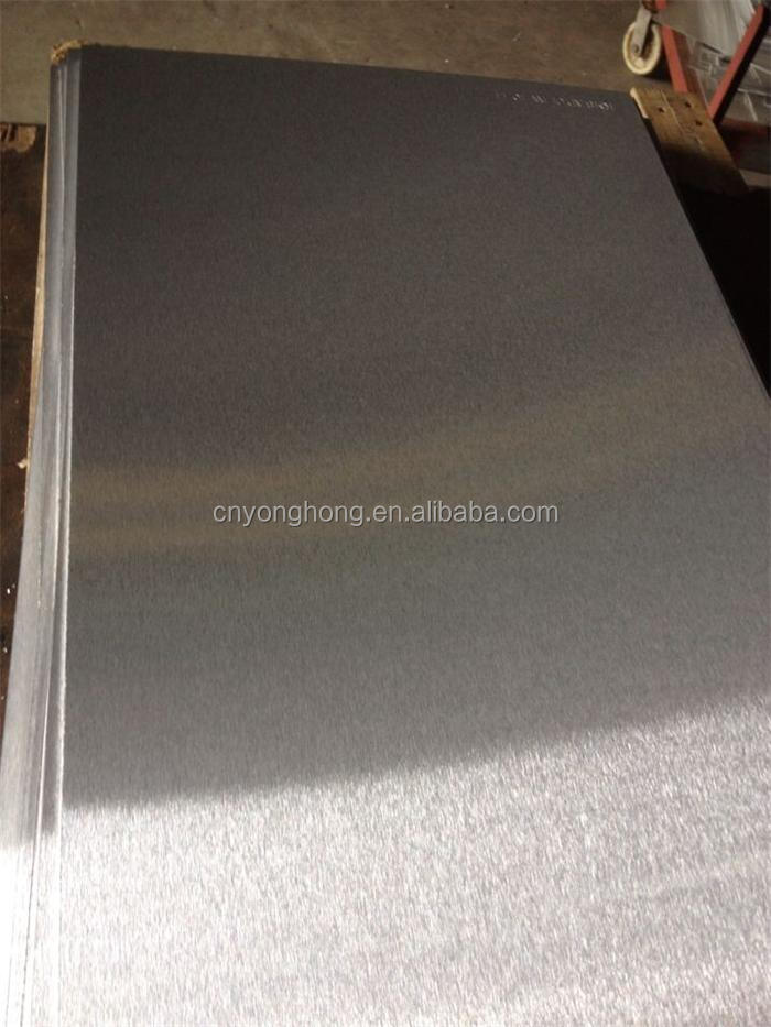 1.6mm thickness alloy grade 1060 1100 3003 5005 5052 brushed aluminum for sign