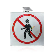 Solar Powered Project traffic construction signs