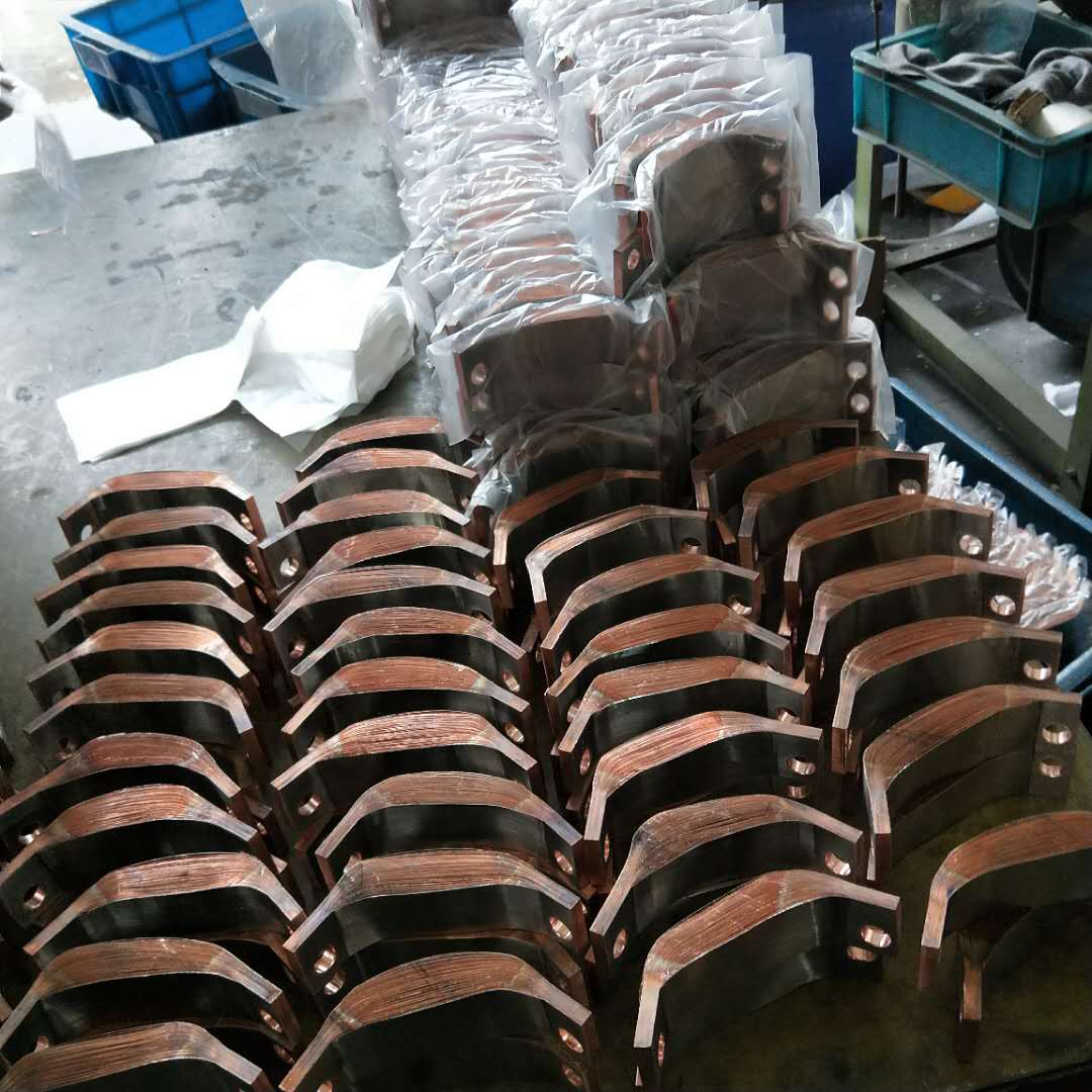 Flexible copper bus bars nickel plated bus bars