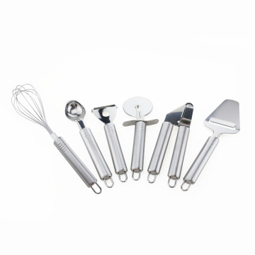 Jeu d&#39;outils de cuisine professionnelle en acier inoxydable