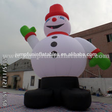 10meter high Advertising Inflatable Snowman 2015 Christmas events Inflatable balloon