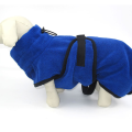 Microfiber Pet Bathrobe With Waist Belt Dog Bathrobe