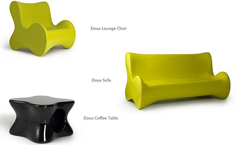 Fiberglass Doux Sofa