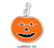 Orange Clown Fish Charm