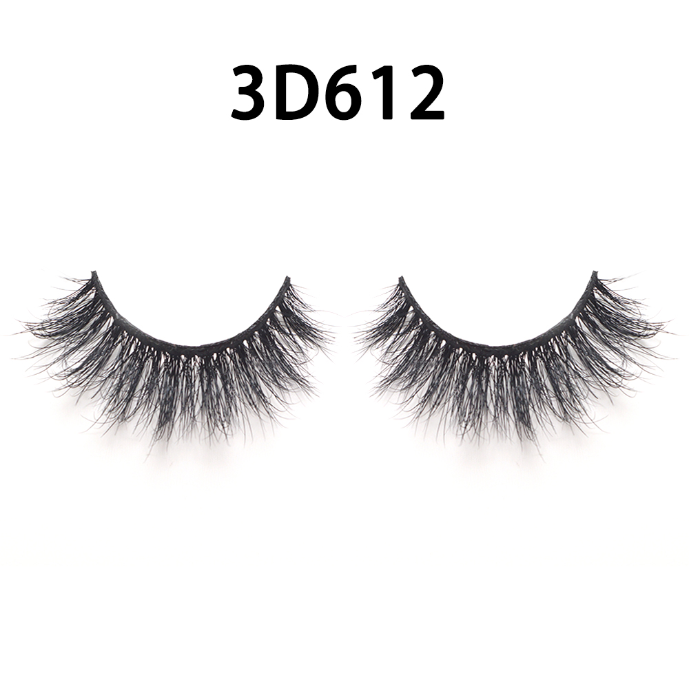 Wholesale 3D 5D 6D Faux Mink False Eyelashes Natural Long Handmade Cruelty-free Lashes