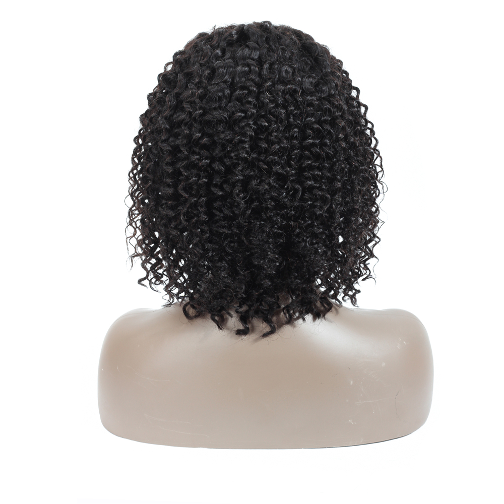 Short Curly Lace Wig Human Hair Bob Cut front Lace Wigs With BaBy Hair Virgin Brazilian Bob Curly Lace Front Wig