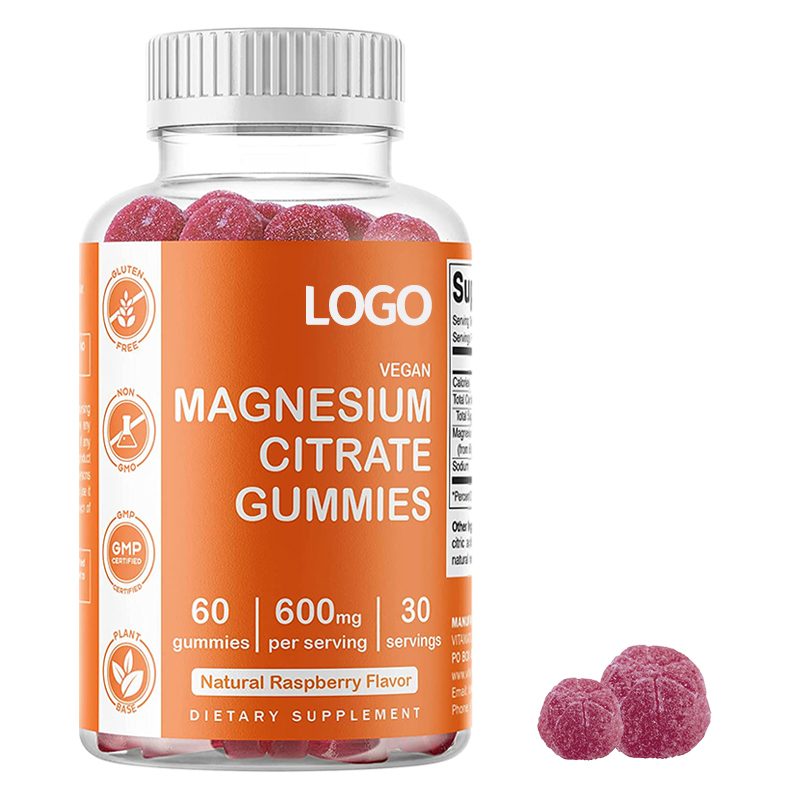 OEM/ODM New Rich Factory Direct Excellent Quality Immunity Support Vegan Magnesium Citrate Gummies