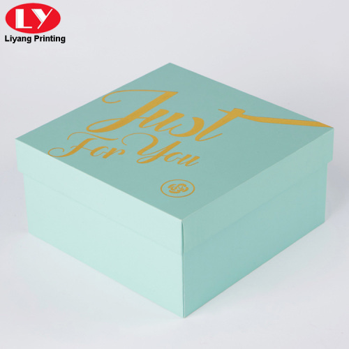 Custom Low Price Luxury Logo Cosmetic Box