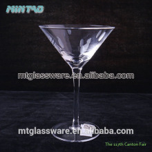 Mintao 8.5oz Crystal clear carve wine martini glass