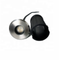 Luz embutida LED para piscina 2W IP68 de aço inoxidável