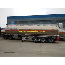 42m3 Tri-axle Dizeli Trailers Mafuta ya Tanker